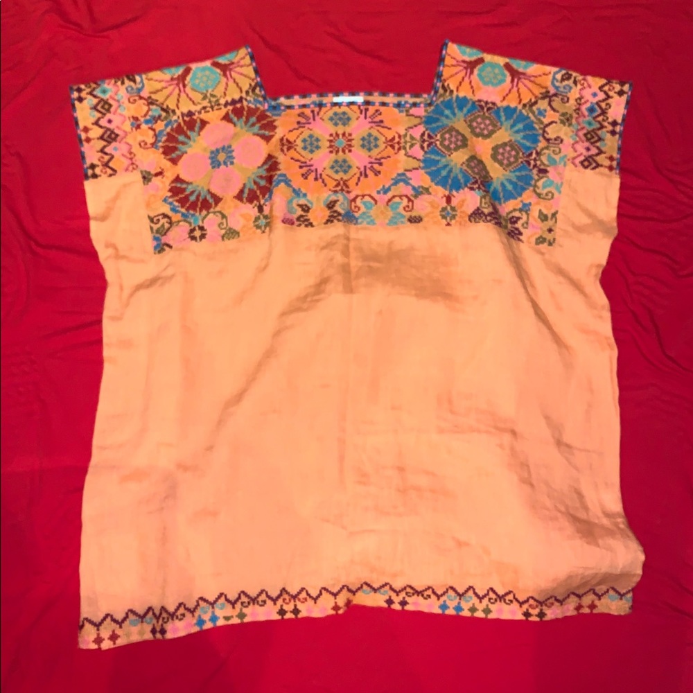 Ivy Jane orange/multicolored shirt